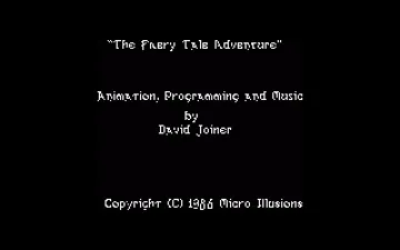 Faery Tale Adventure, The screen shot title